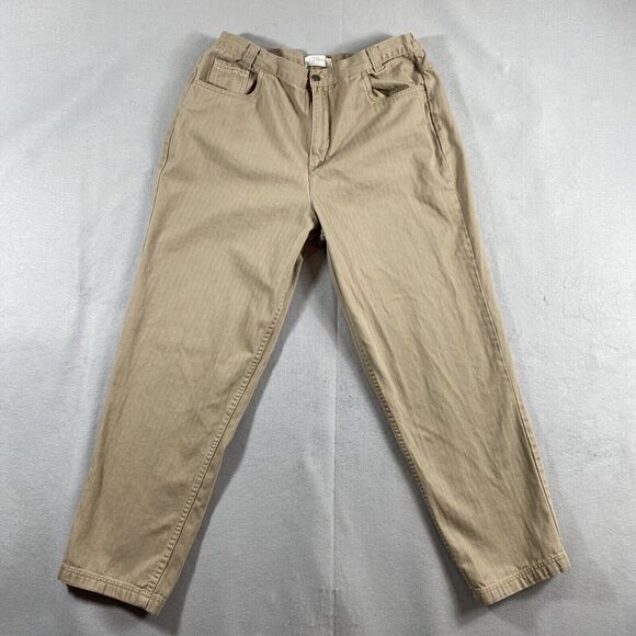 CJ Banks Pants - CJ Banks  Pants Womens Plus 16W Brown Career Denim 100% Cotton